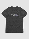 TeamSav Shirt (Unisex)- White + Purple Logo product image (3)