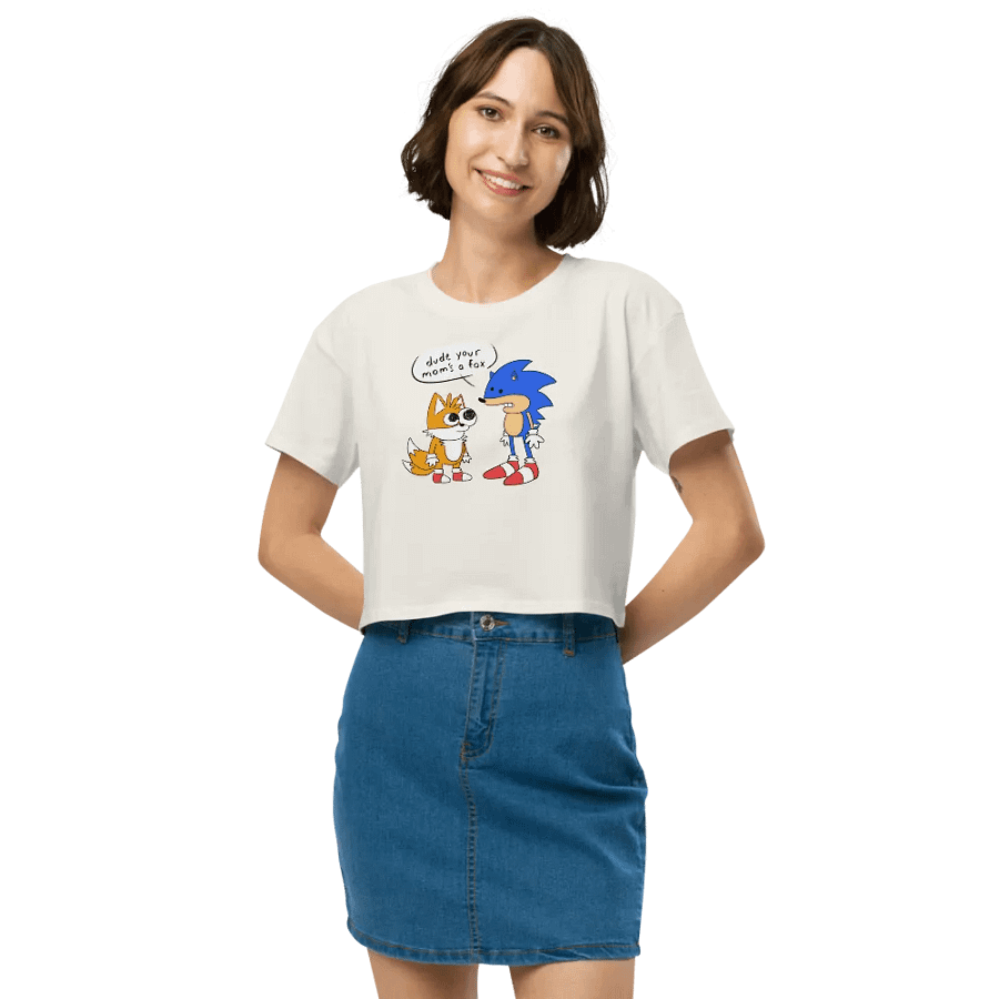 SPEEDING FRIENDS crop top product image (3)