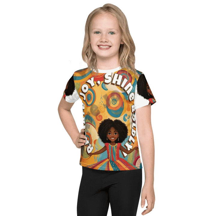 Radiate Joy™ Kids Tee – Shine Boldly Edition product image (1)