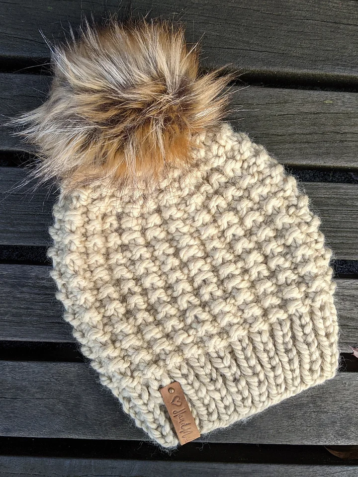 Caterpillar Knit Hat Pattern product image (1)