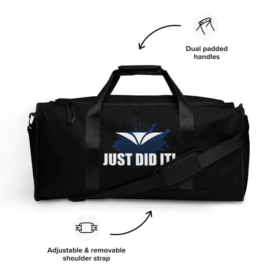 Just Did It! Blue Splatter Duffle Bag product image (9)