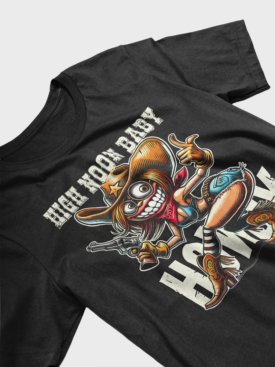 Wild West Cowgirl Cartoon T-Shirt product image (2)