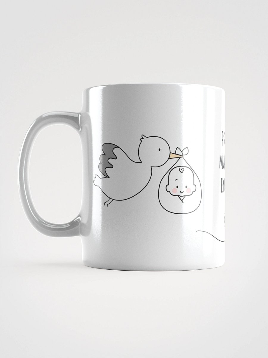 Mug Blanc - Promue Marraine en 2026 - Cigogne Annonce Naissance - Cadeau Original product image (2)