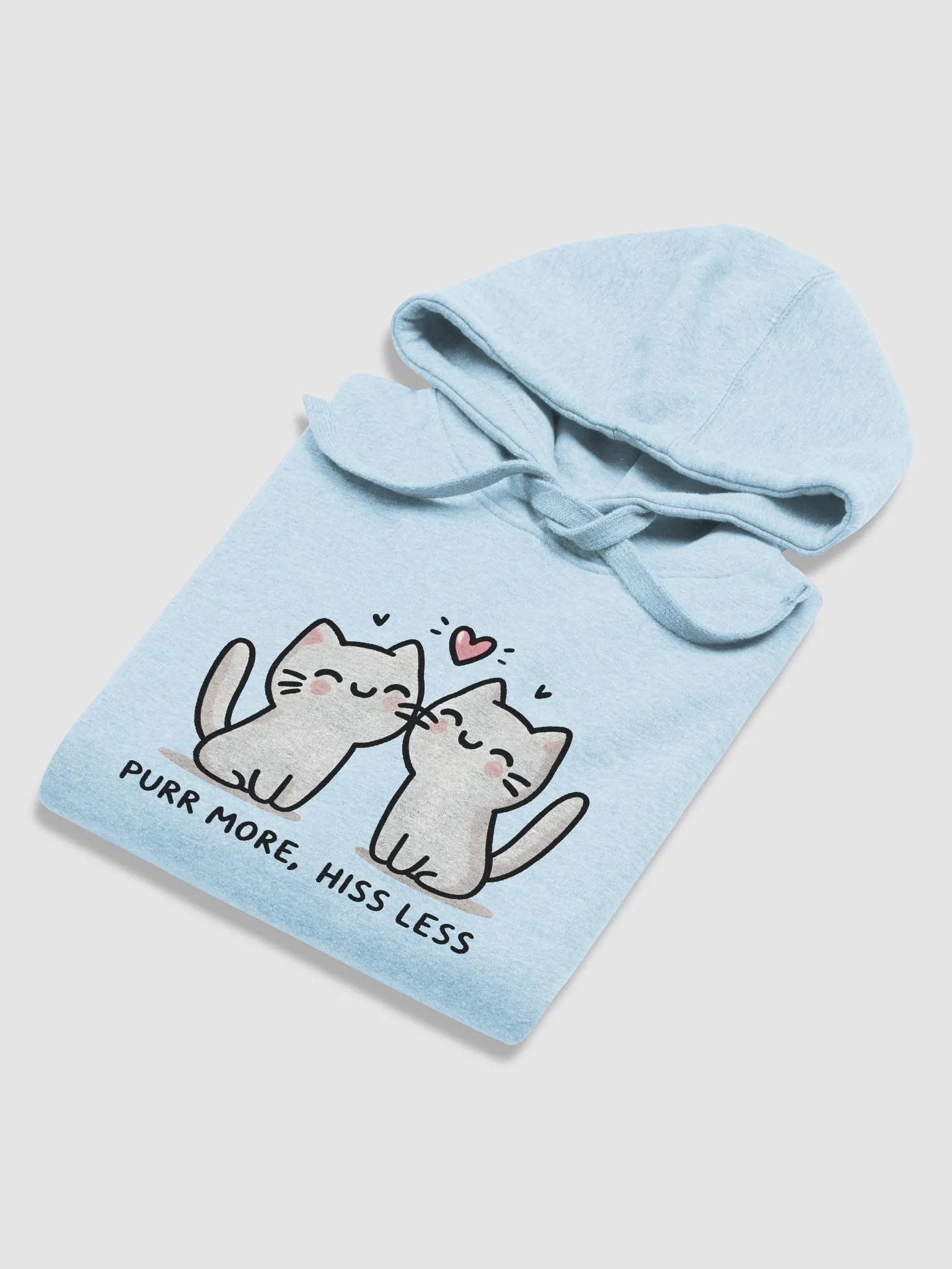 Purr more, Hiss less hoodie product image (6)