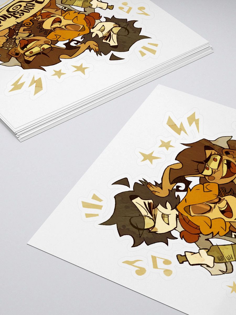 Ramshackle Trio Sticker product image (4)
