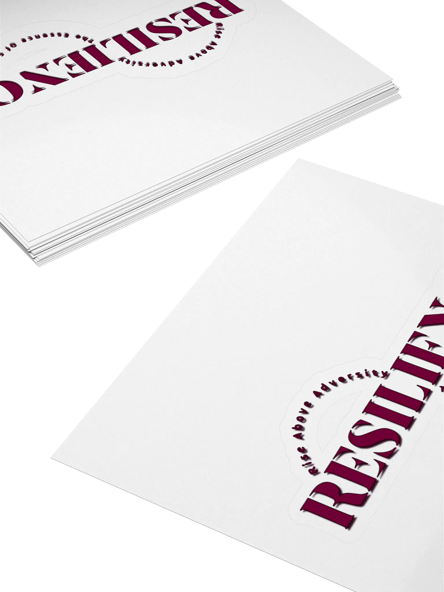 RESILIENCE Kiss Cut Stickers product image (4)