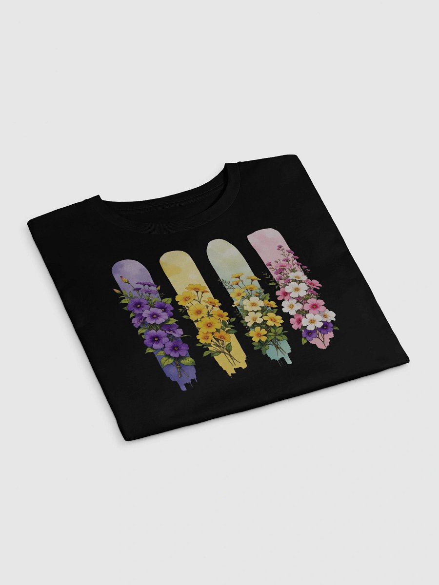 February Vintage Birth Flowers Crop Top product image (4)