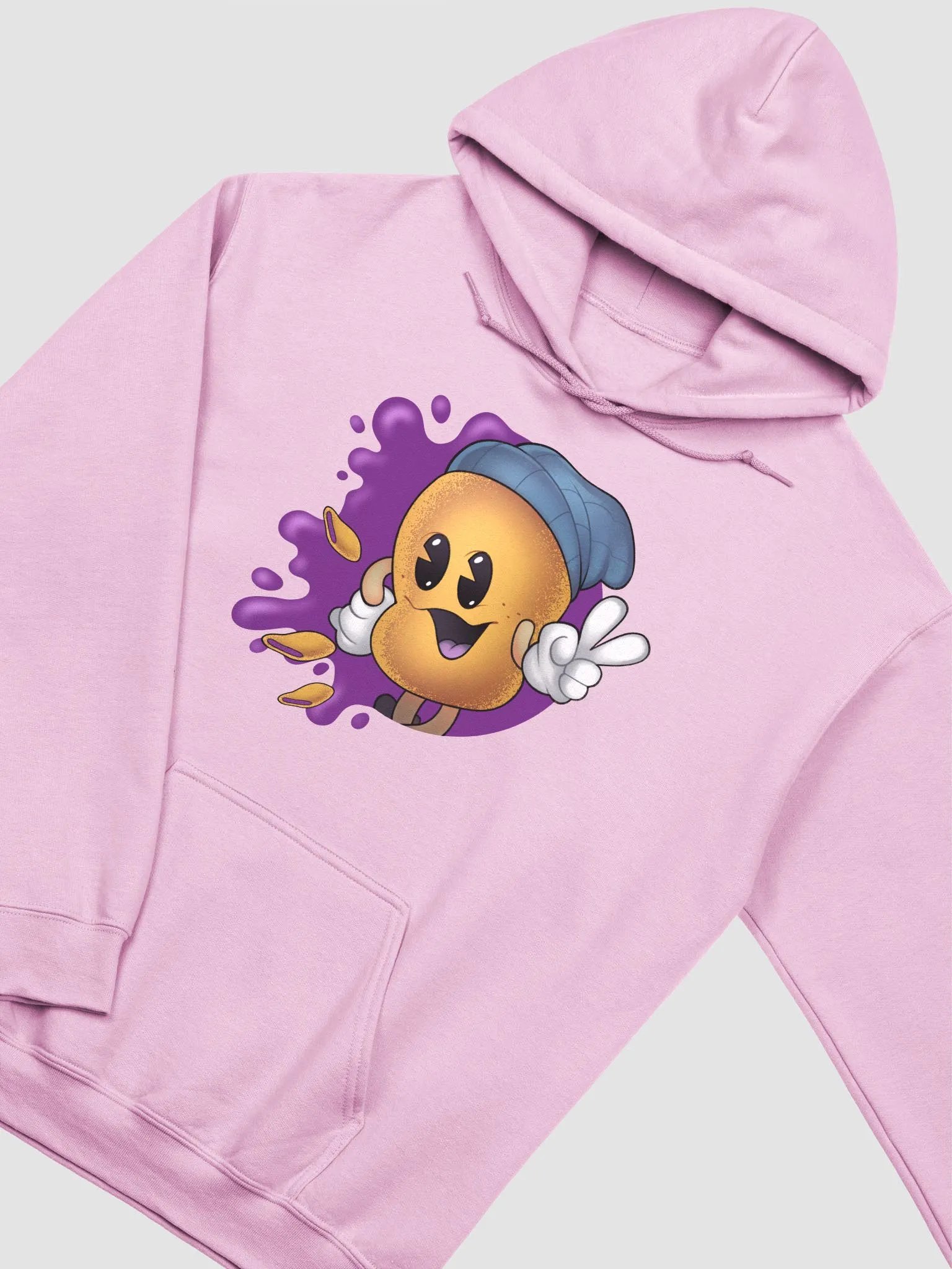 CLEAN PURPLE FIG CLASSIC HOODIE product image (4)