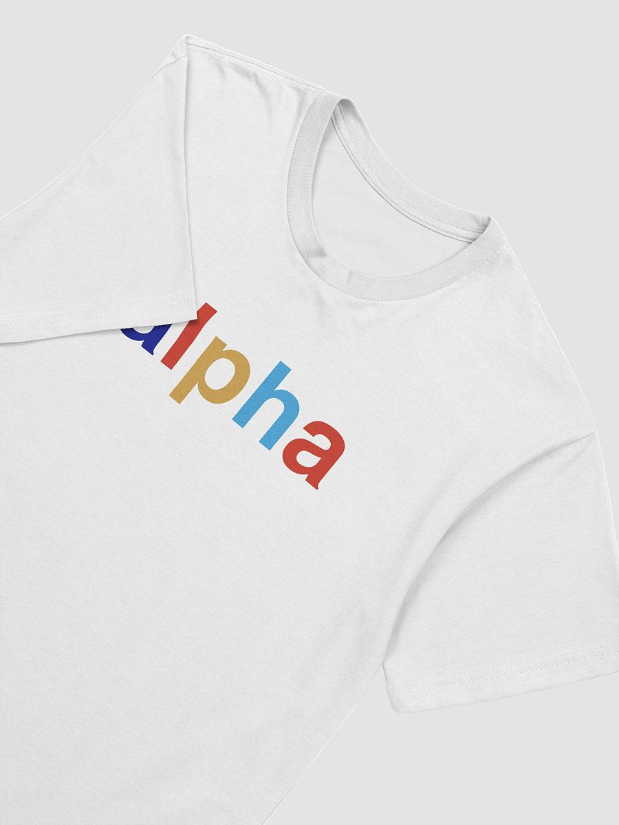 alpha skool white t-shirt product image (3)