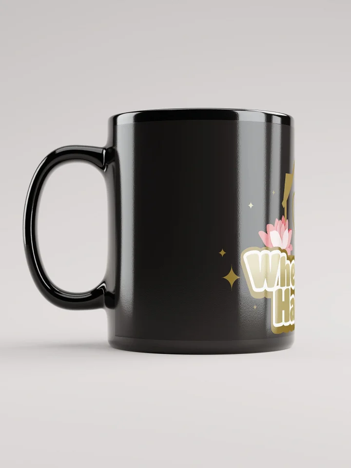 WTHI Black Glossy Mug product image (2)