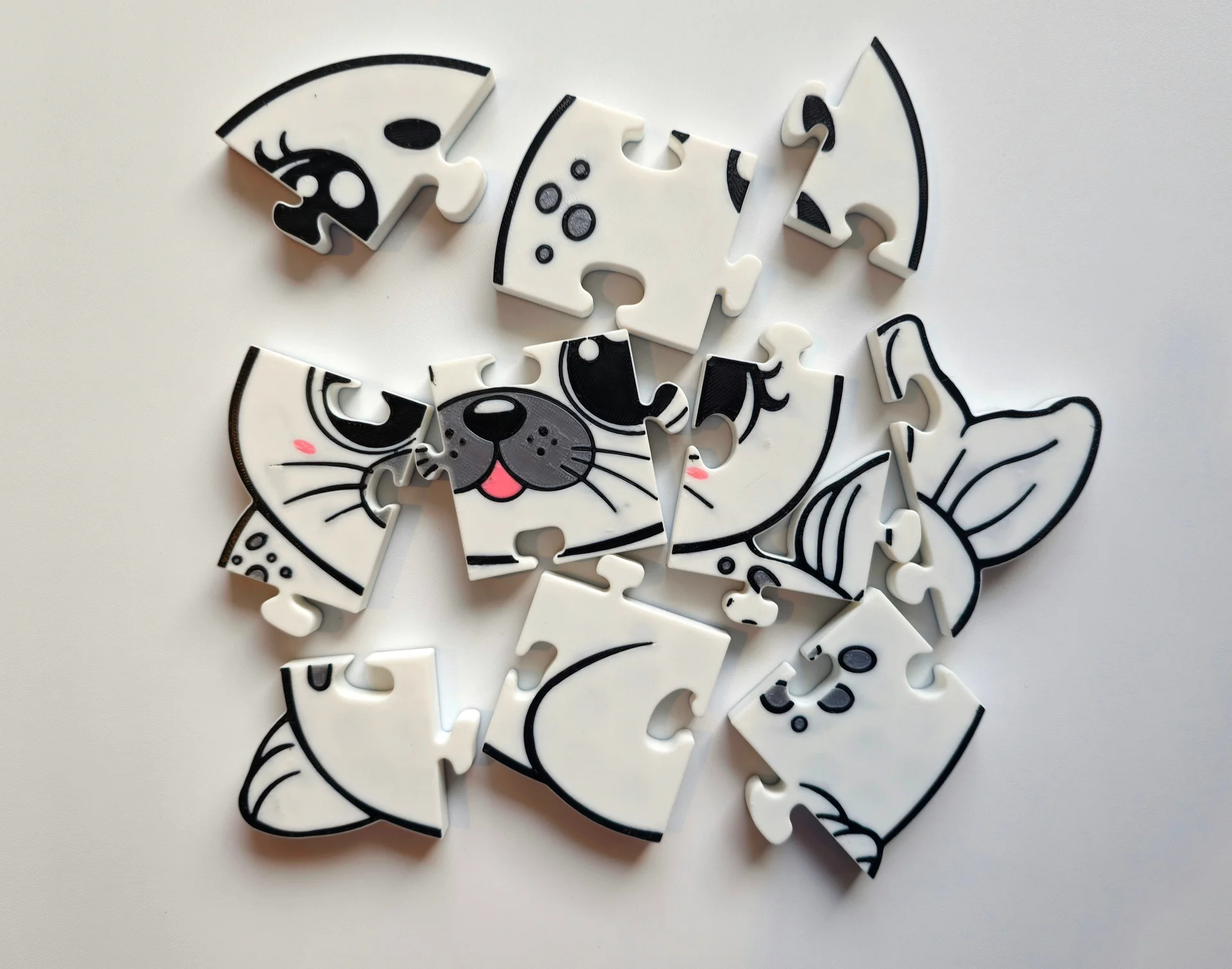 Seal 3D Printed Puzzle – A Splash of Ocean Fun in Every Piece! product image (2)