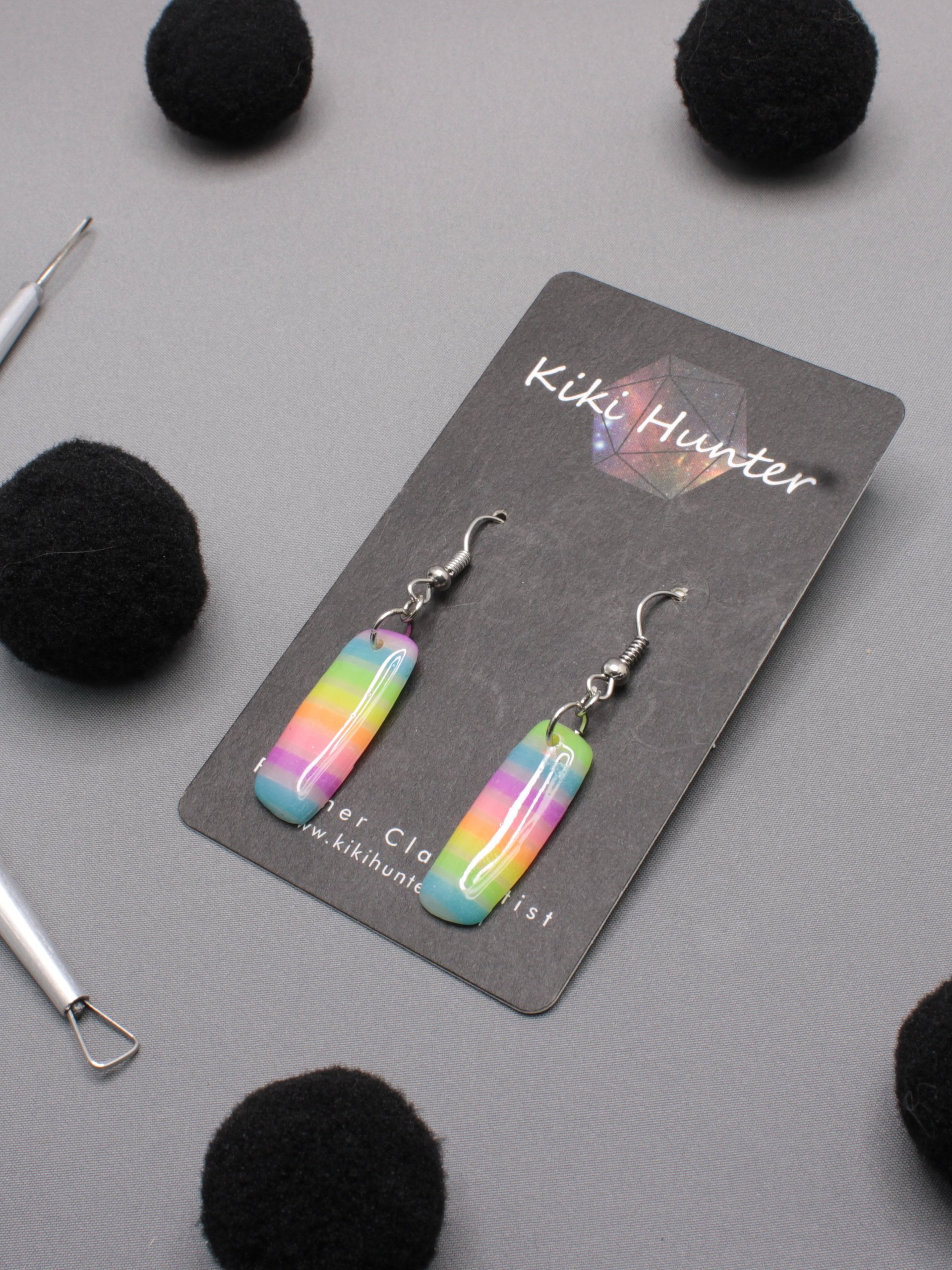 Neon Rainbow Dangles product image (1)