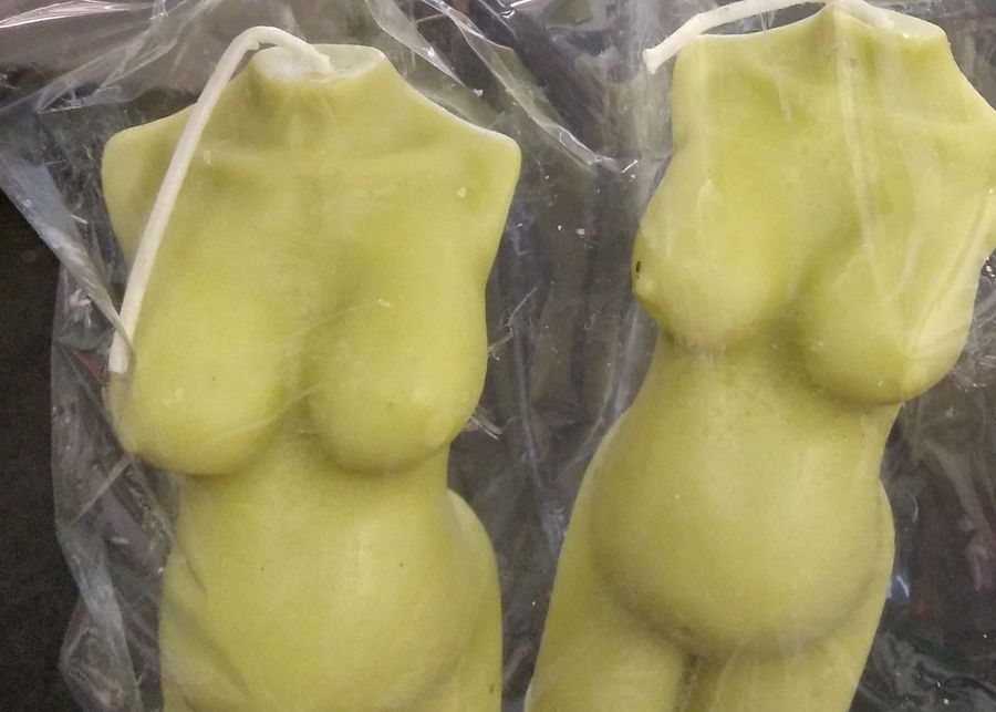 Women's Pregnant/normal size Torso Candles or Wax Melts product image (1)