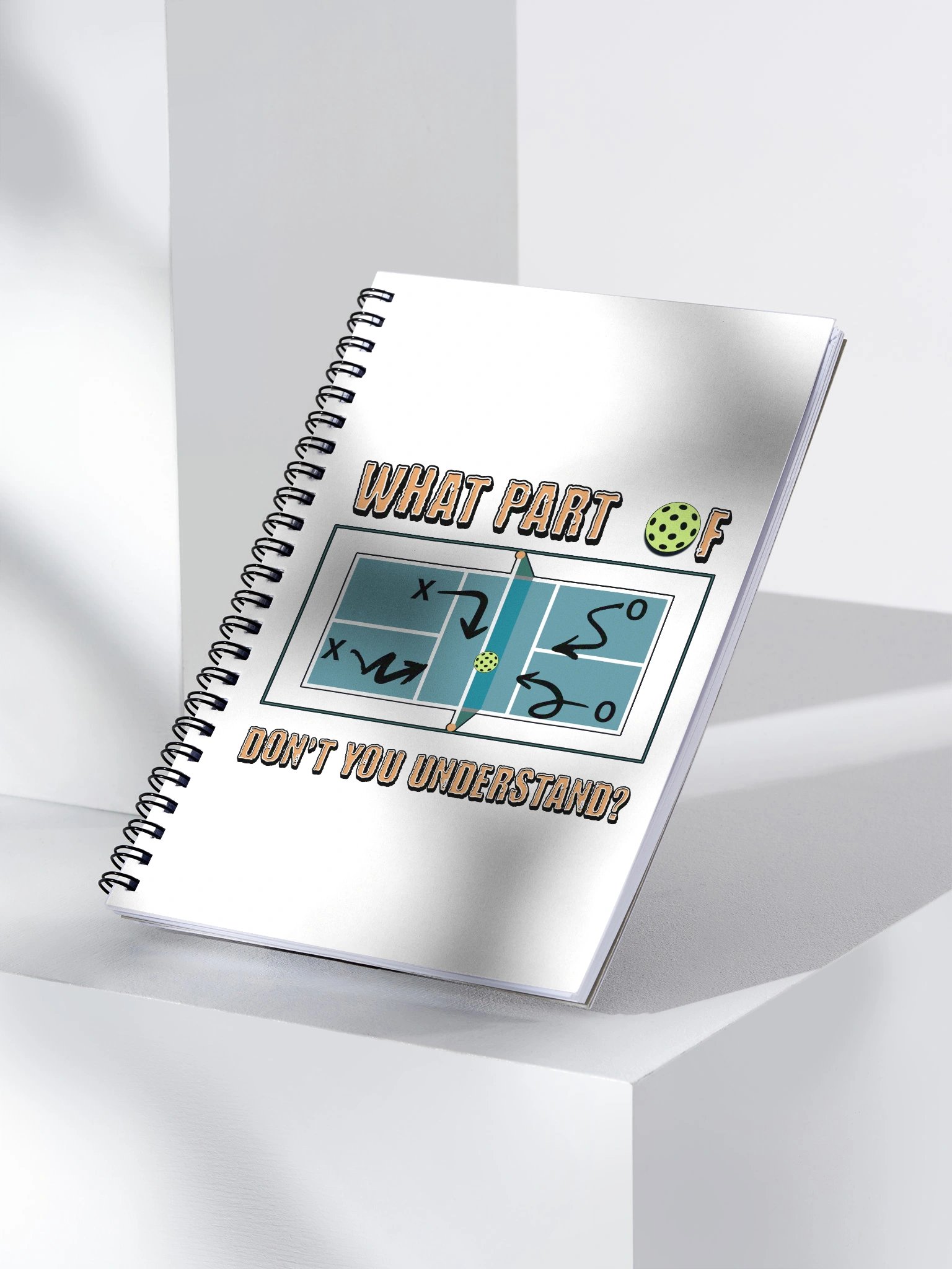 What Part Of Pickleball Dont You Understand Tactical Strategies Notebook product image (3)
