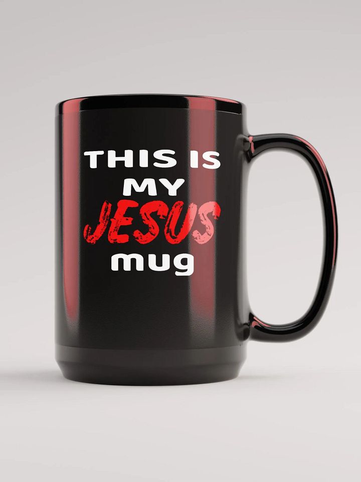 THIS IS MY JESUS BLACK MUG product image (2)