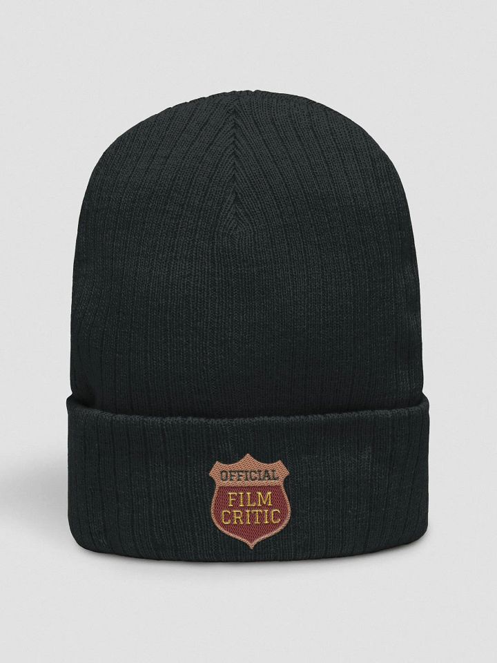 Official Critic Ribbed Beanie product image (2)