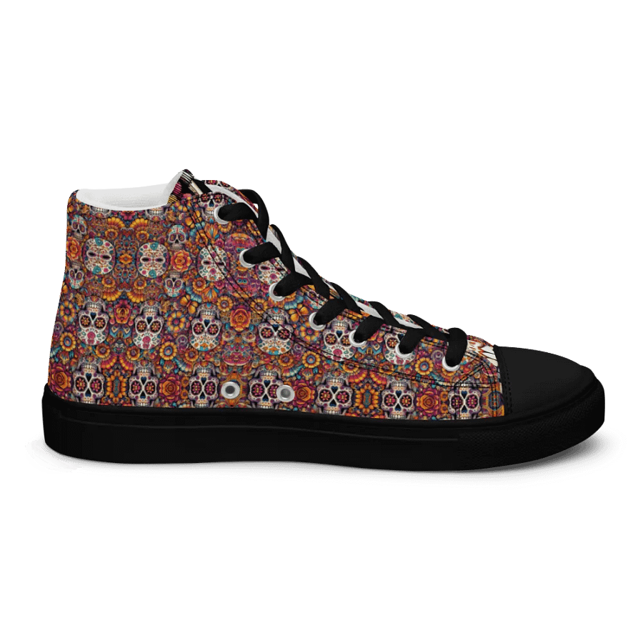 Mexican Skull symphony High Tops product image (8)