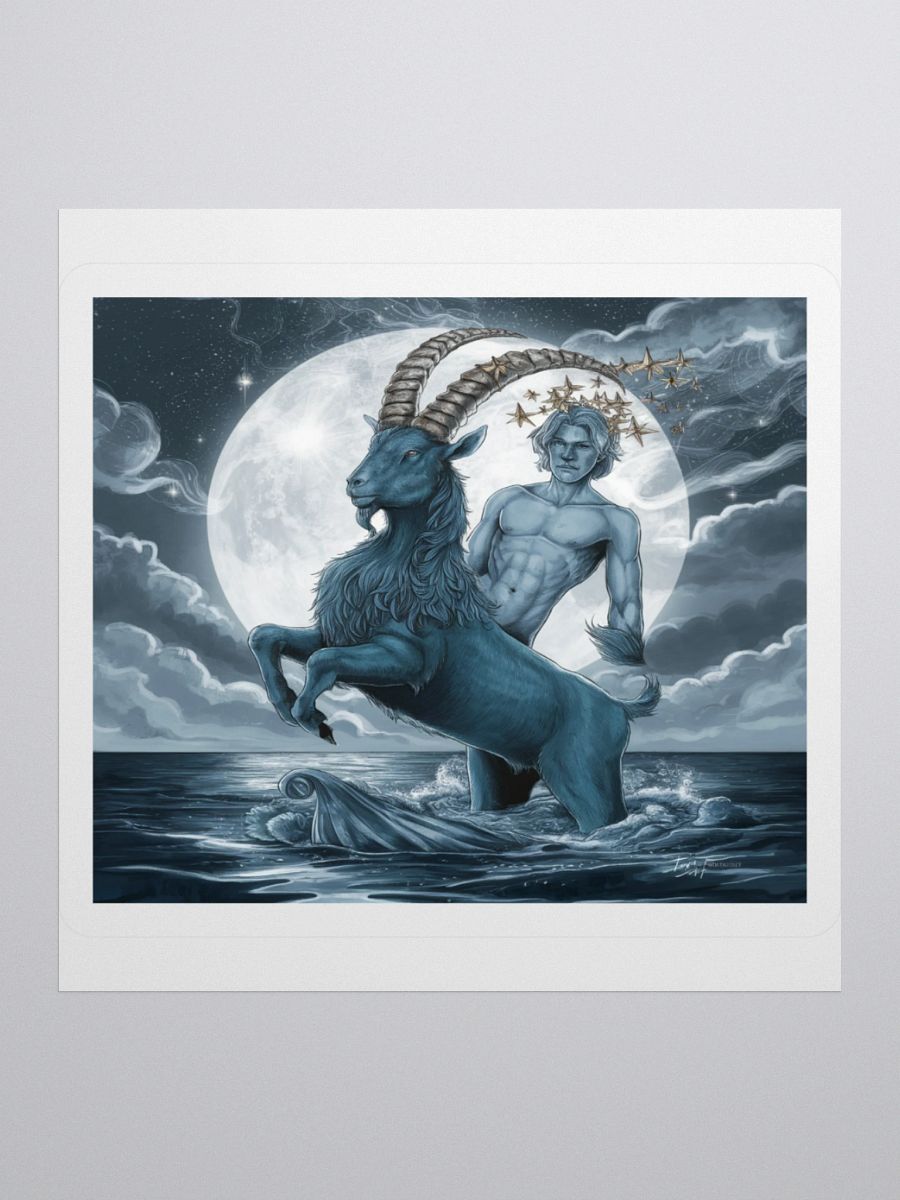 Capricorn Cosmos Kisscut Sticker product image (1)