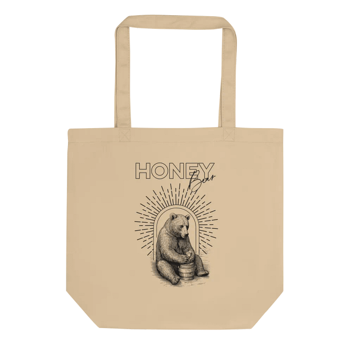 Honey Bear Eco Tote Bag product image (1)