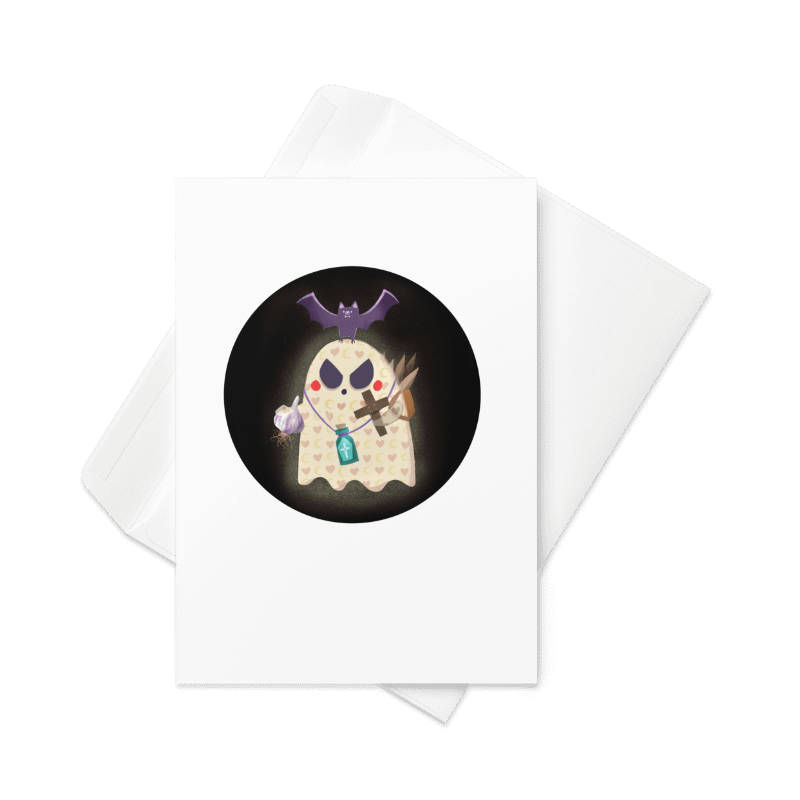 Little Ghost - Booffy the Vampire Slayer - Greeting Card product image (3)