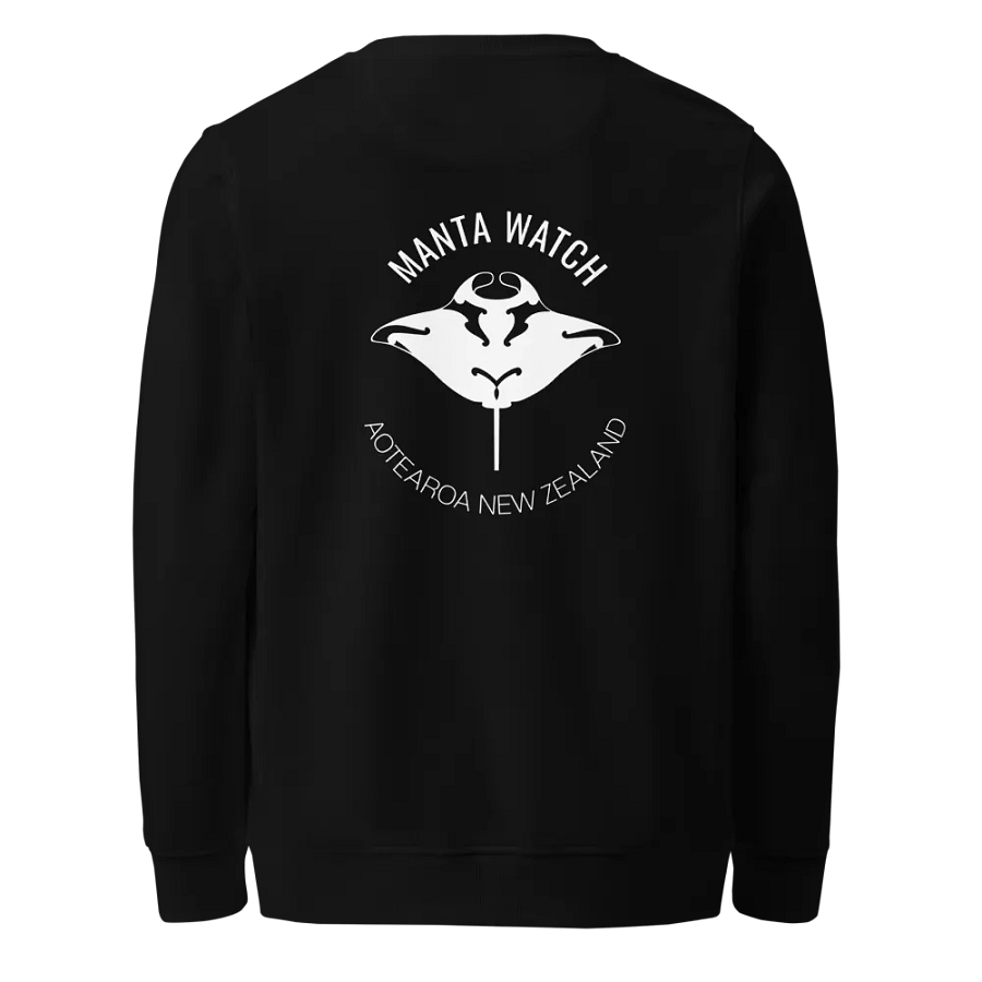 Manta Unisex Sweater (White Logo) product image (2)