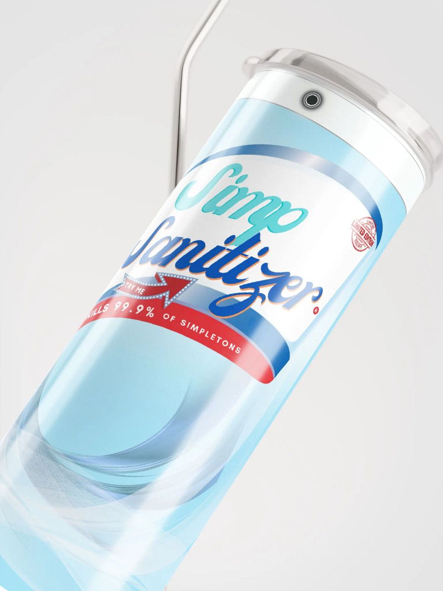Simp Sanitizer Tumbler: Cool Blue Edition product image (5)