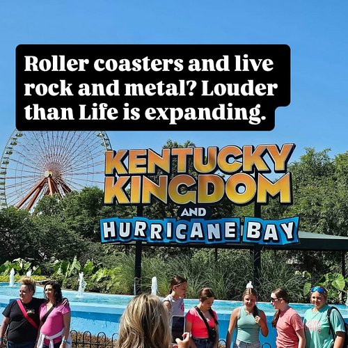 Next month Louisville KY's Louder than Life is expanding to include 18 rides at Kentucky Kingdom. One of the stages will even...