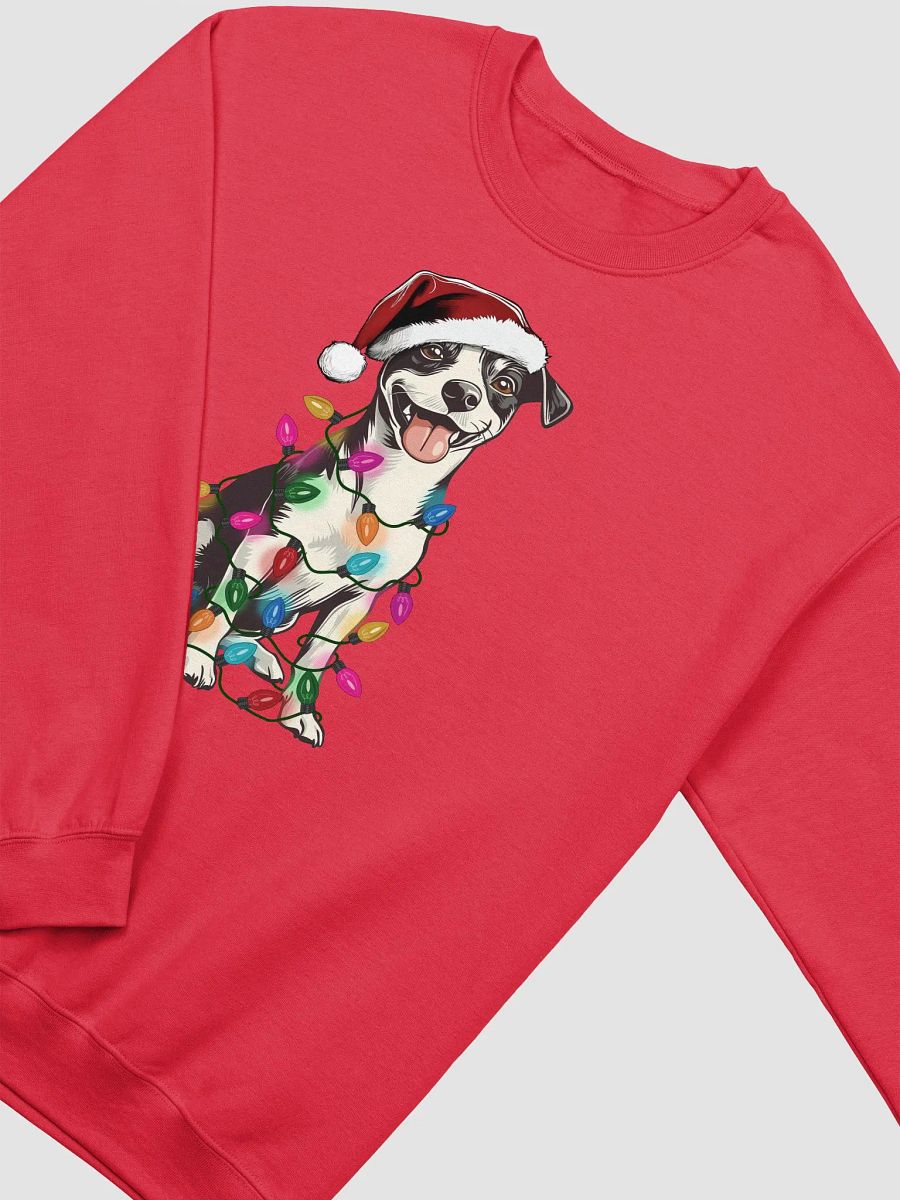 Funny Jack Russell Terrier(Black & White JRT) Christmas Sweatshirt product image (23)
