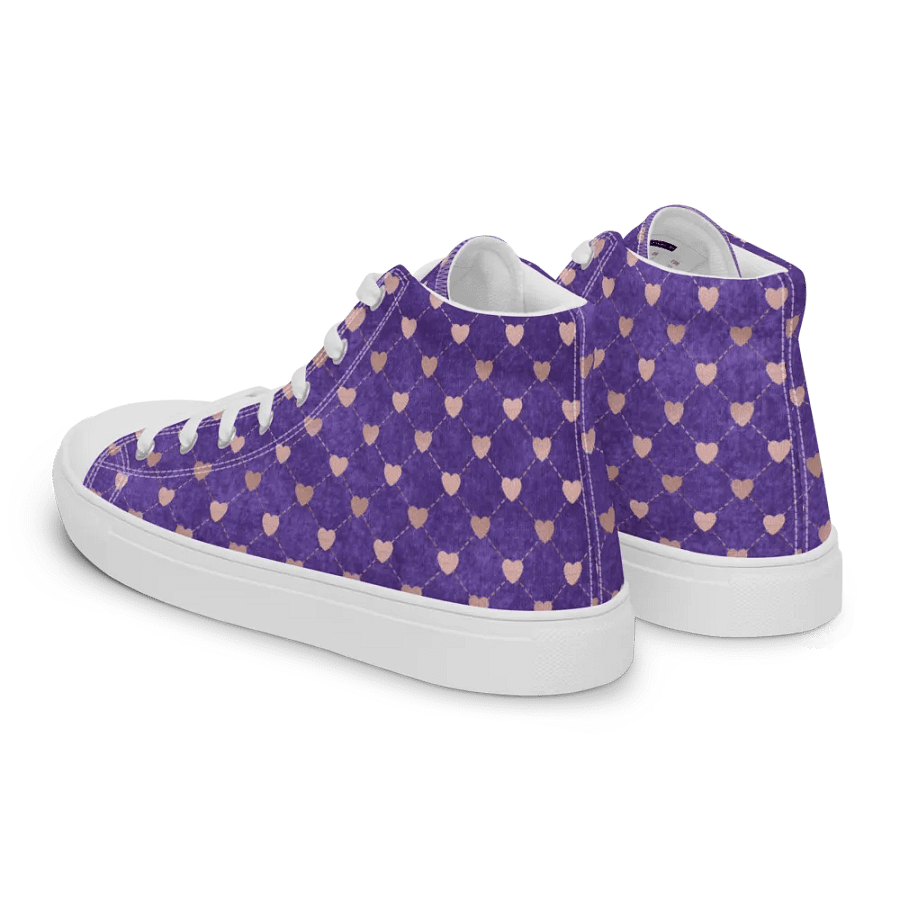 Women's Glowing Hearts Galore High Tops product image (14)