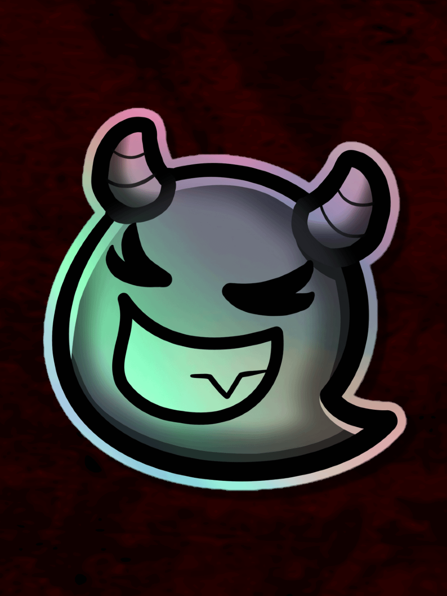 DEVIL Hallowgraphic Sticker product image (1)
