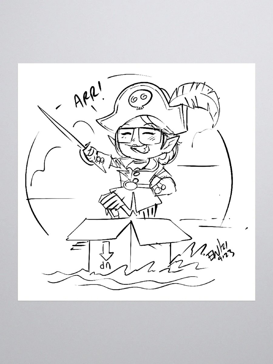 Ahoy me Coloring Crew Steeeker product image (1)