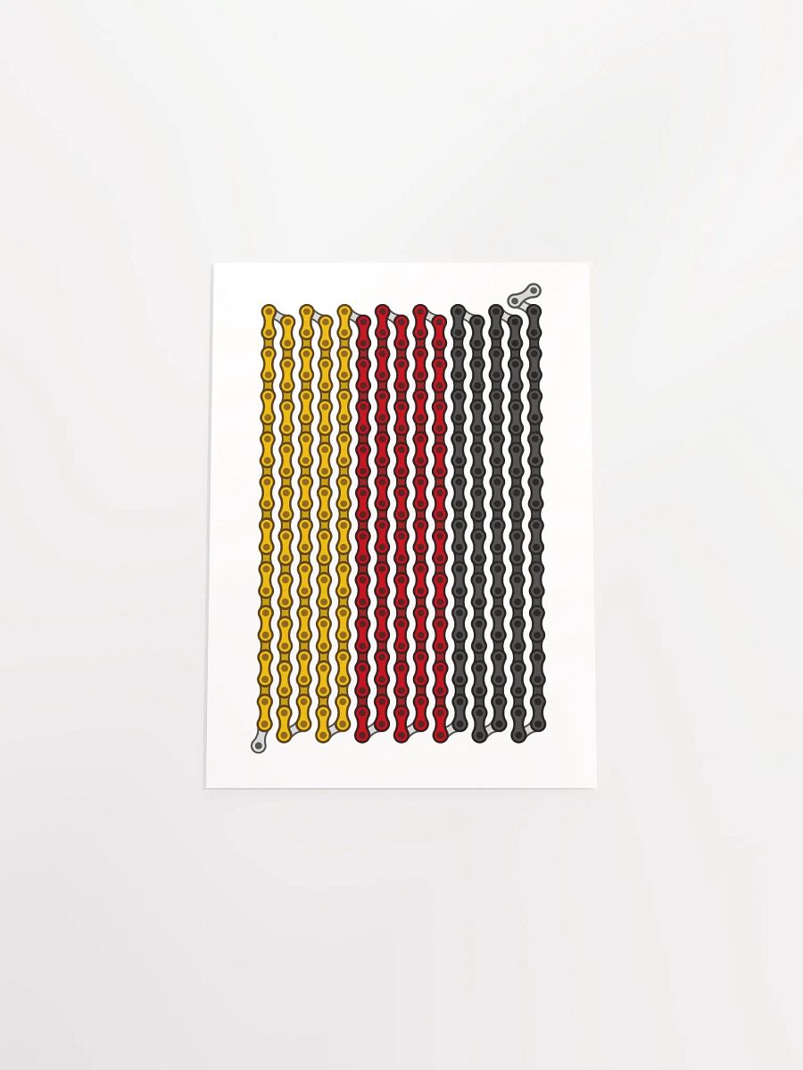 Germany Bike Chain Flag Poster product image (4)