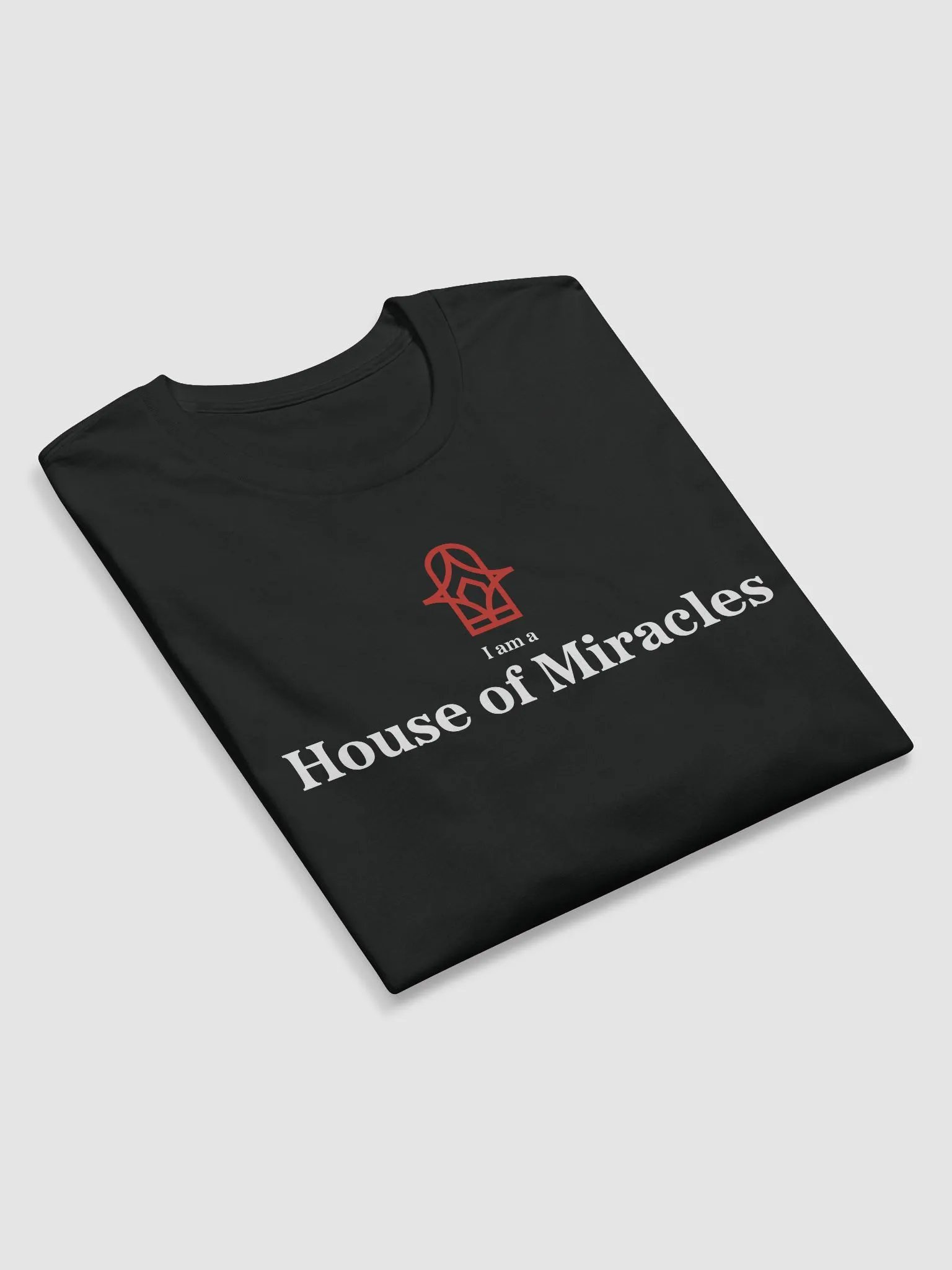 I am a House of Miracles | Longsleeve | White Print product image (5)