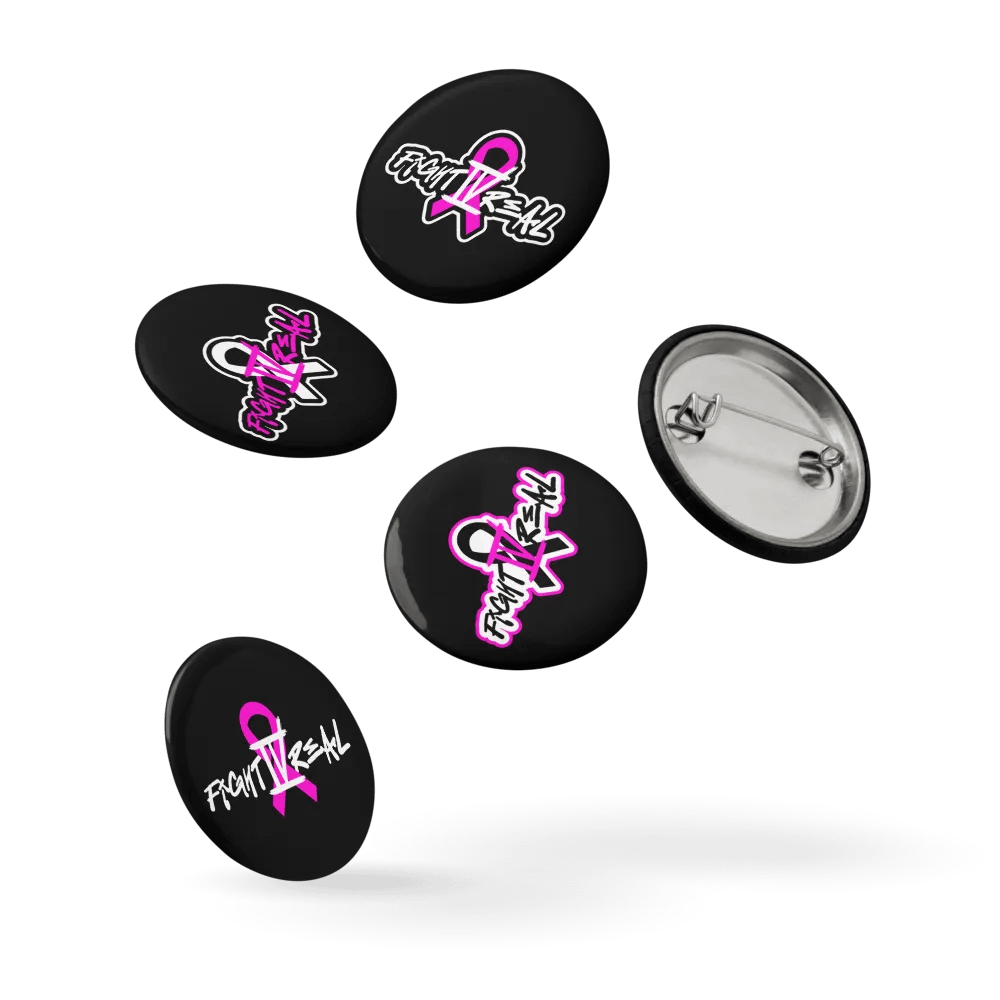 Breast Cancer Awareness Pins Set of 5 product image (9)