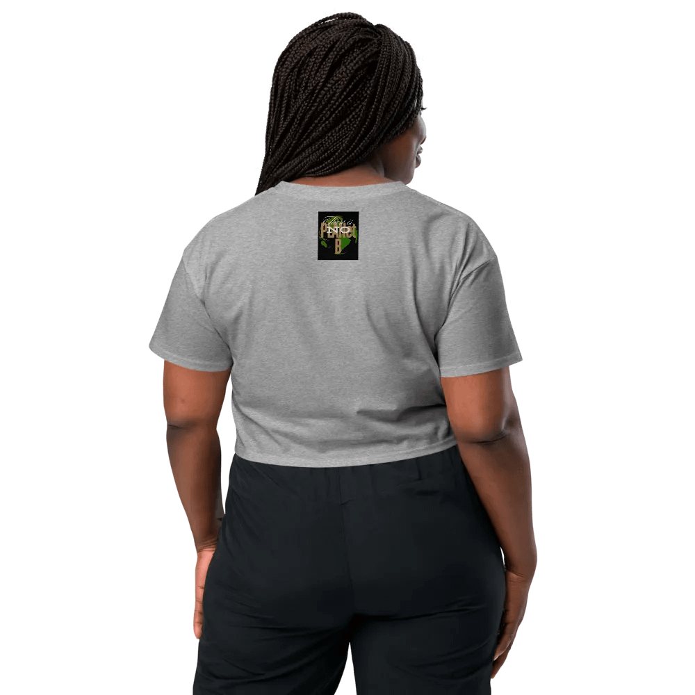 "There is no PLANet B" Crop Top - Eco-Chic Back to School Outfit! 🌍💚 product image (11)