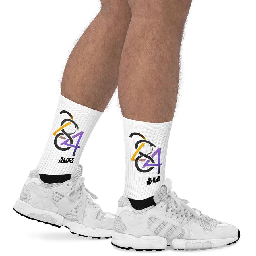 King Kobe | White/Black socks product image (19)