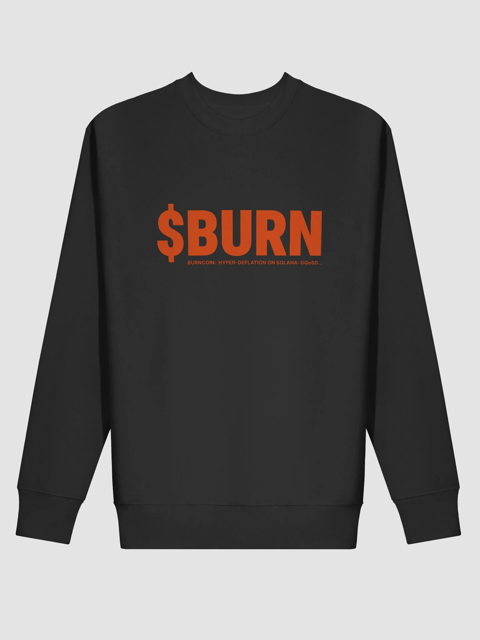$BURN Sweatshirt - Red on Dark product image (7)