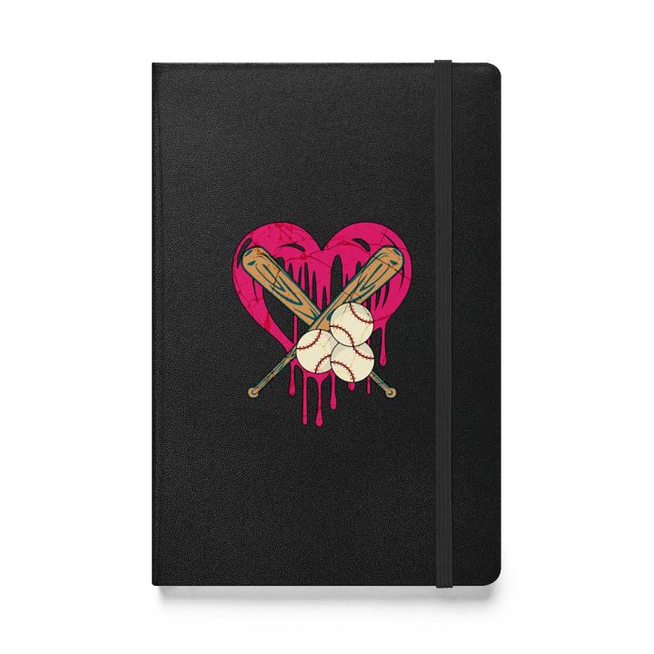 Heart Baseball Sports Journal product image (1)