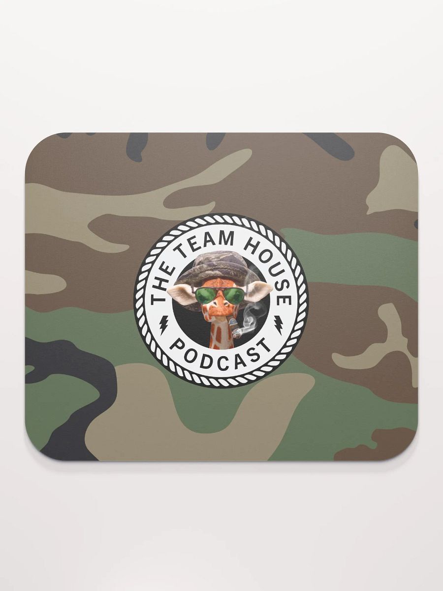 The Team House Woodland Camo Mouse Pad product image (2)