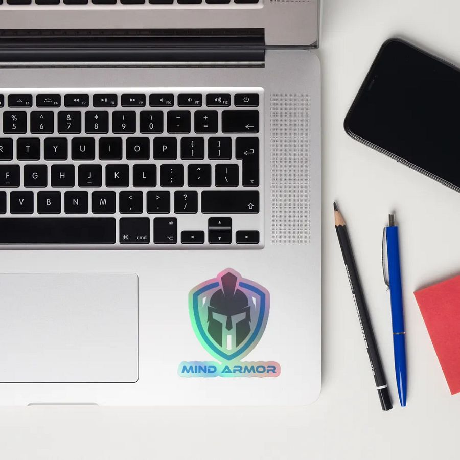 Mind Armor - Kiss-Cut Holographic Sticker product image (5)