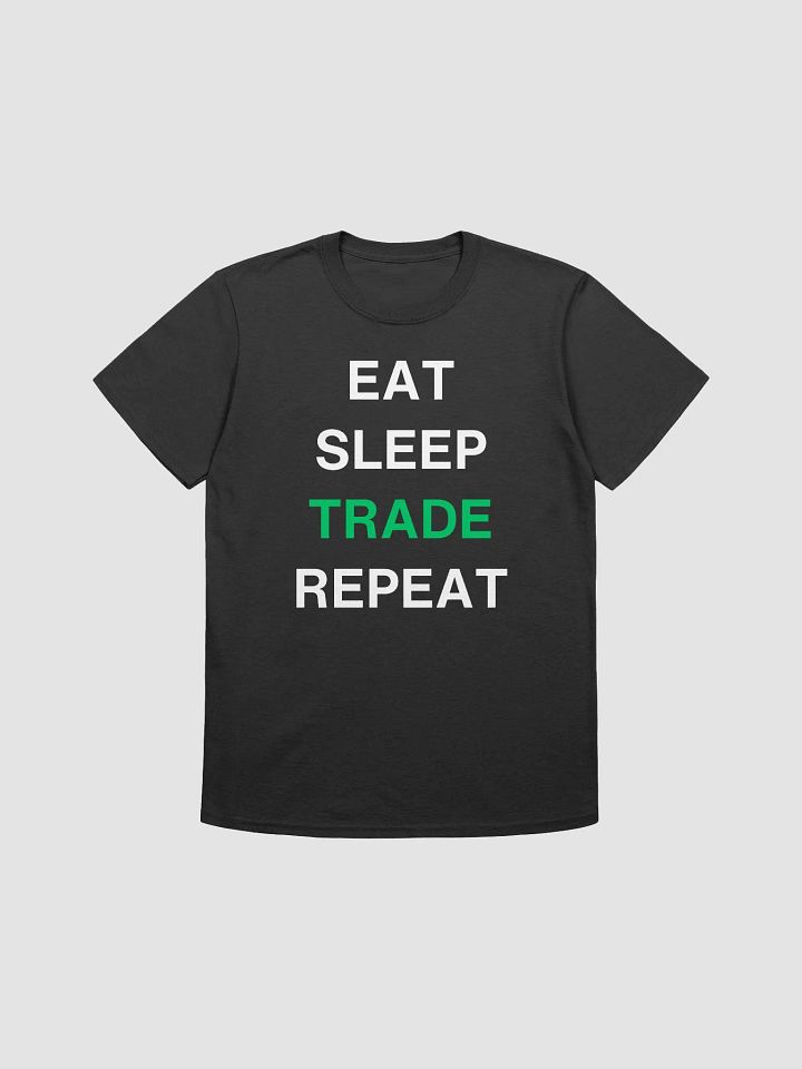 Eat, Sleep, Trade, Repeat Relax Fit Unisex Tee product image (1)