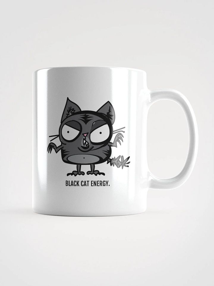 Black Cat Energy Cozy Mug product image (3)