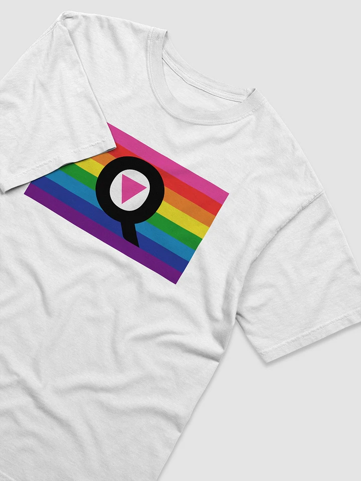 Q (Is For Queer) Rainbow Flag - T-Shirt product image (2)