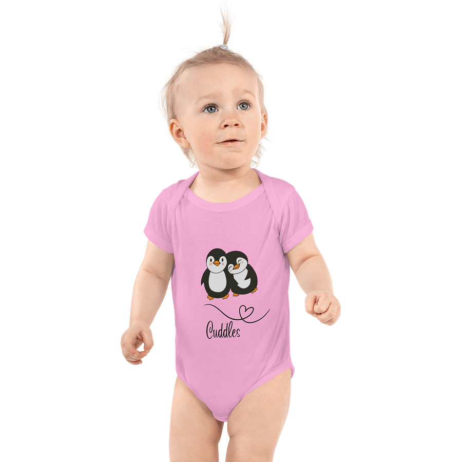 Cuddles Penguin Cotton Baby Onesie product image (1)