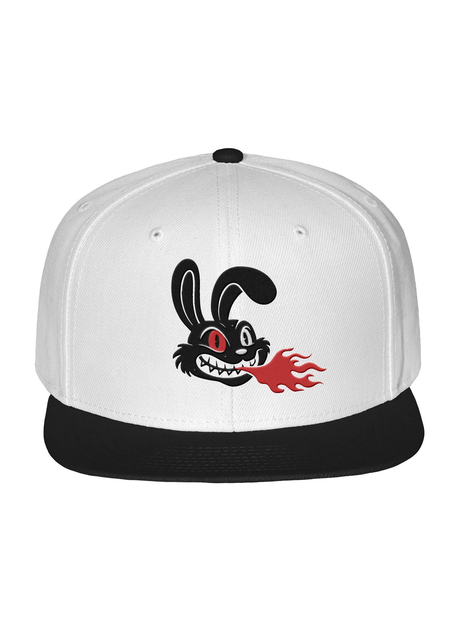 Loco Fire-Breathing Rabbit Vintage Grunge product image (1)