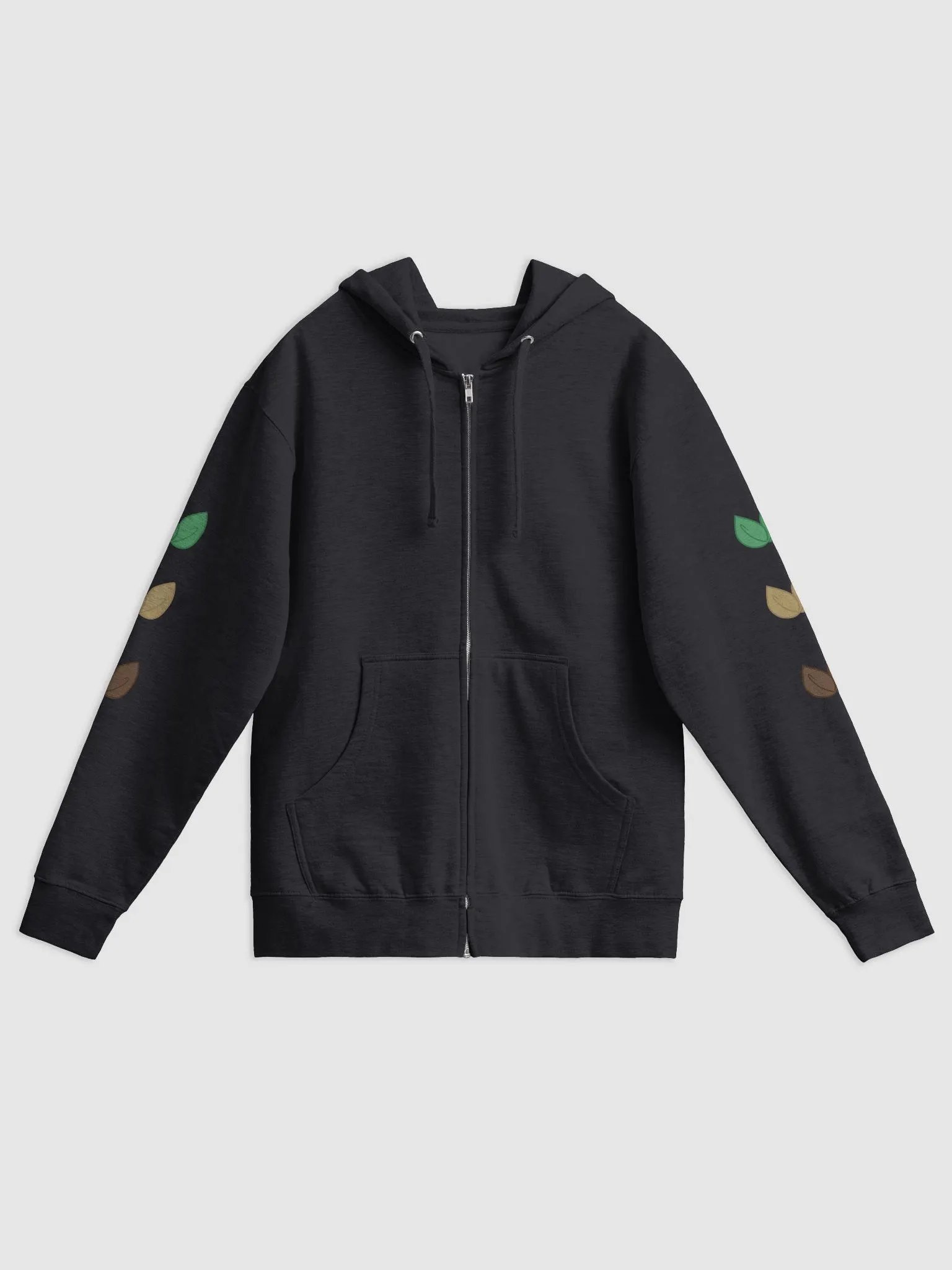 Leaf gradient Zip-up product image (1)