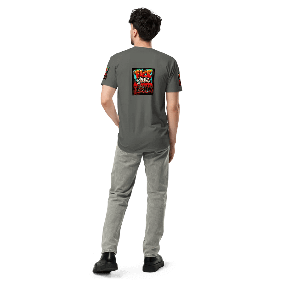 Confront Fear Graffiti T-Shirt product image (8)