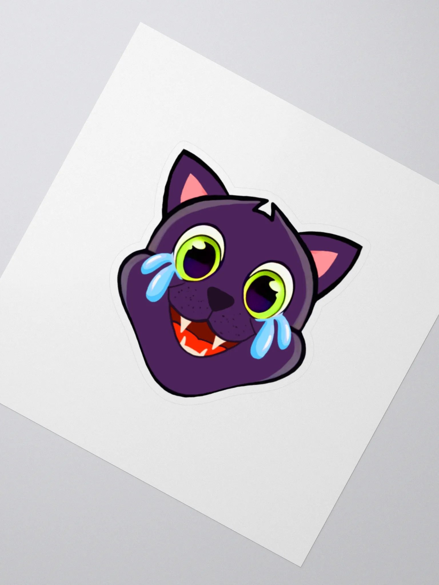 The Gamer Diavoli Happy Cry Sticker product image (2)