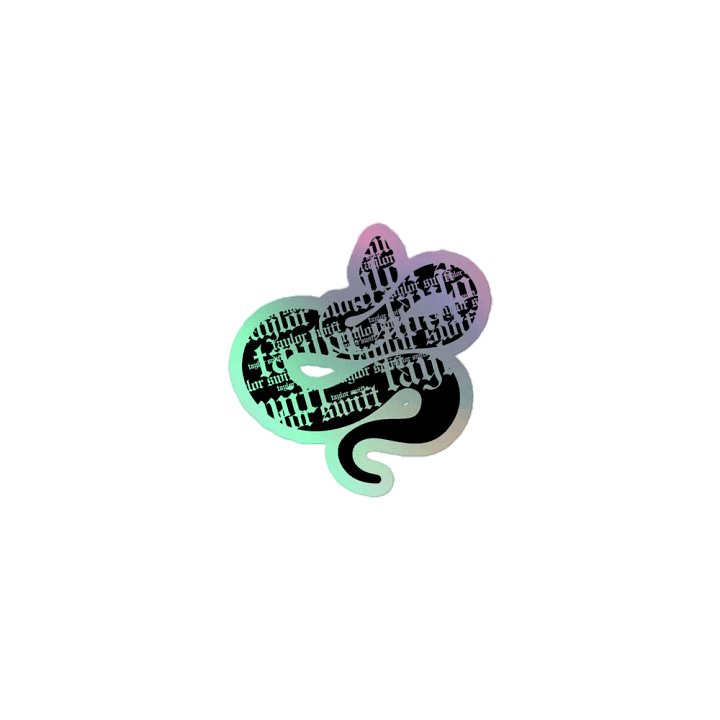 Let The Games Begin - Holo Sticker product image (1)
