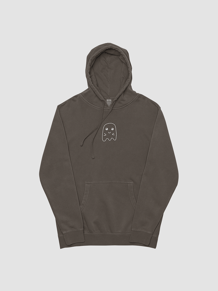 Ghost embroidered hoodie (center) product image (1)